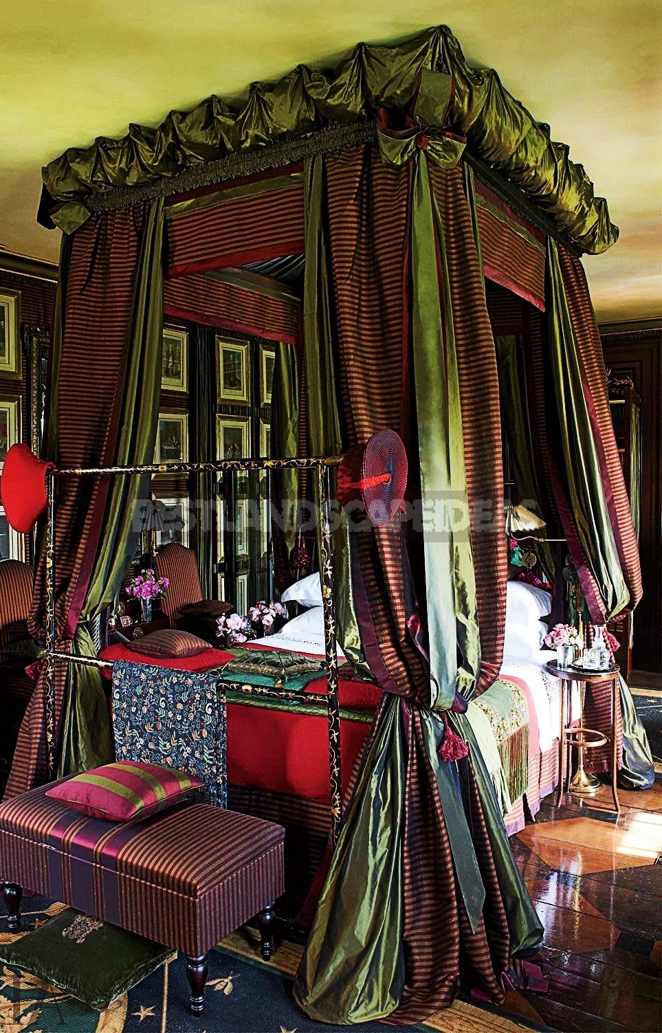 Cottage Bedroom With a Valance — Why Not?