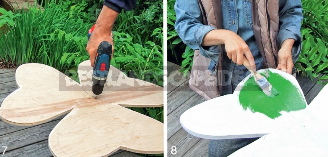 How To Make a "Flower" Table For The Garden