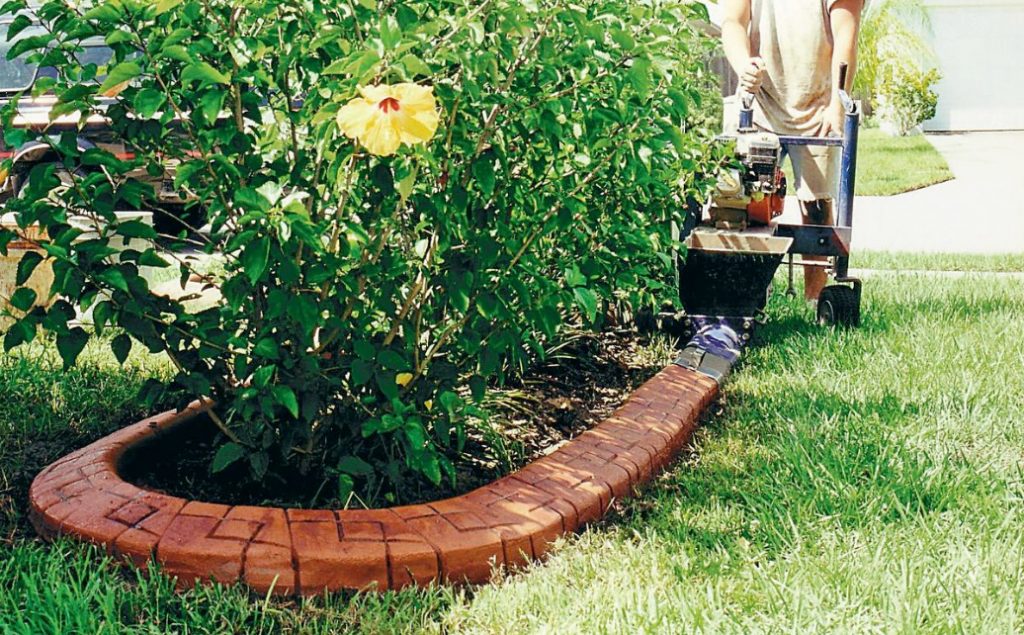 “Flexible” Garden Borders Made Of Concrete Using a New Technology