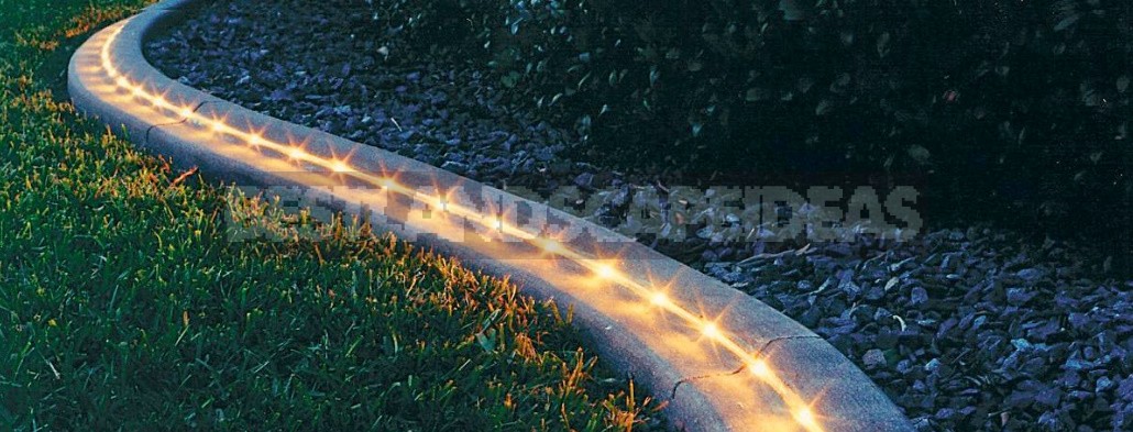"Flexible" Garden Borders Made Of Concrete Using a New Technology