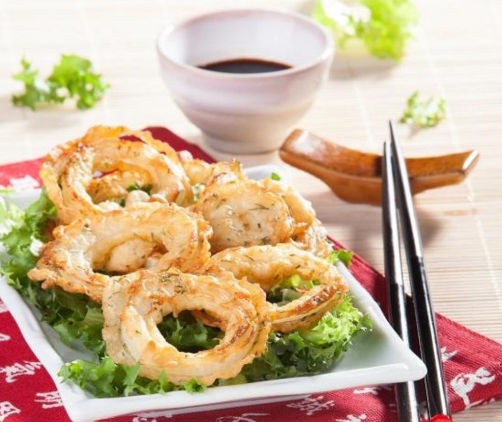 Onion Rings. A Rich And Crunchy Snack