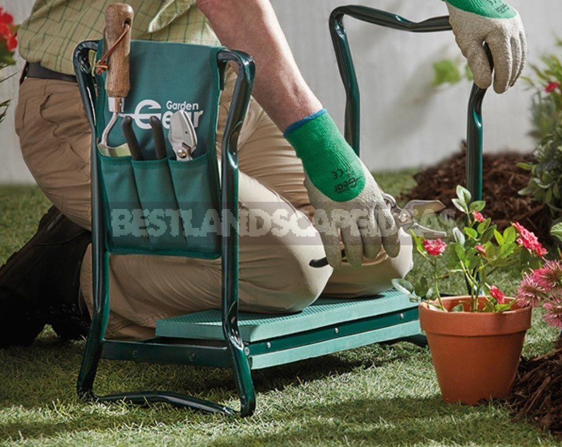 Convenient Weeding: Chairs, Mats, Knee Pads, Benches