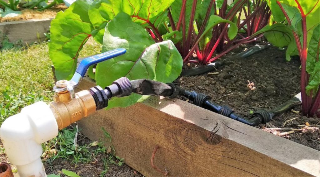 Self-Flowing System For Watering The Garden And Greenhouse With Your Own Hands