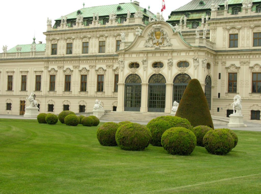 Belvedere, Vienna, April: Walk In The Rock Garden