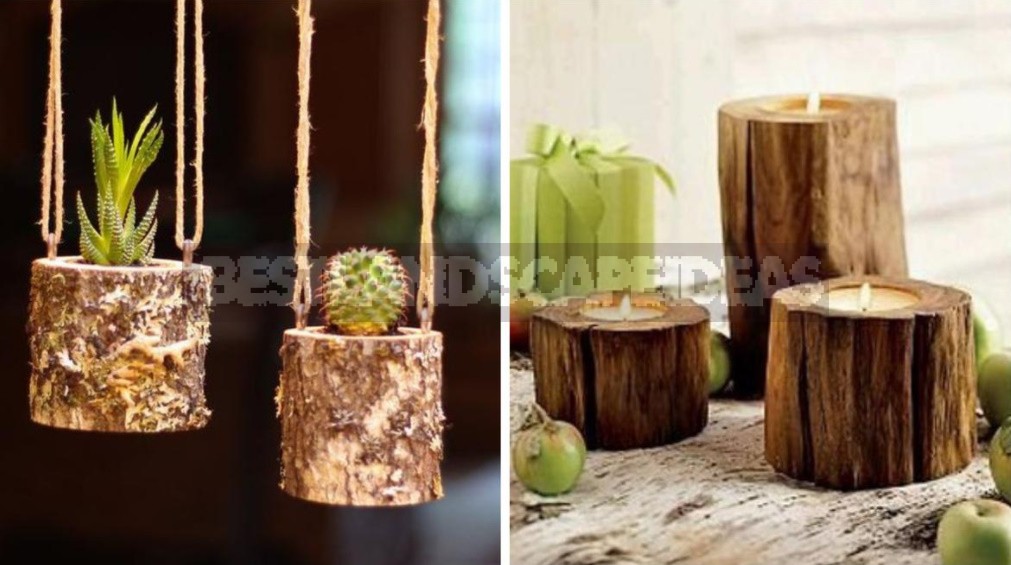 Ideas For Crafts And Decor Made Of Wood Cuts: Useful And Beautiful