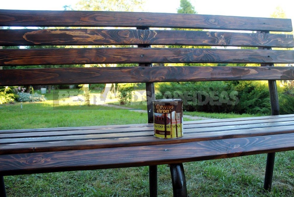 Restoration Of a Garden Bench With Your Own Hands