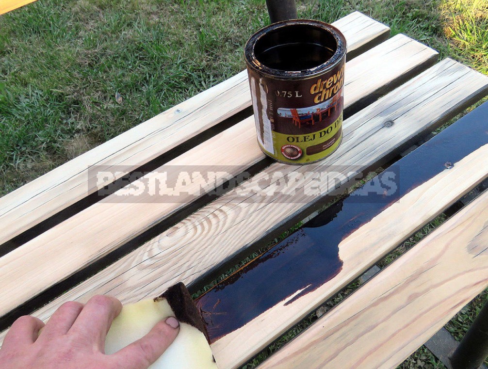 Restoration Of a Garden Bench With Your Own Hands