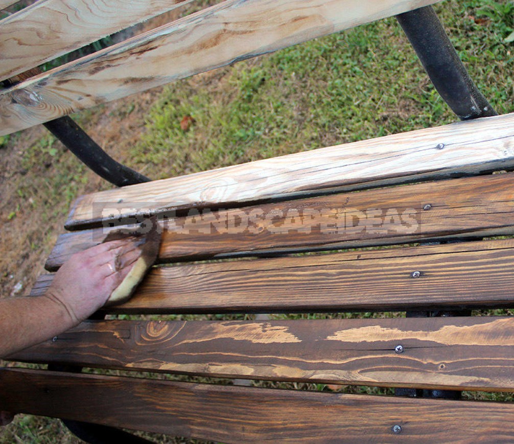 Restoration Of a Garden Bench With Your Own Hands