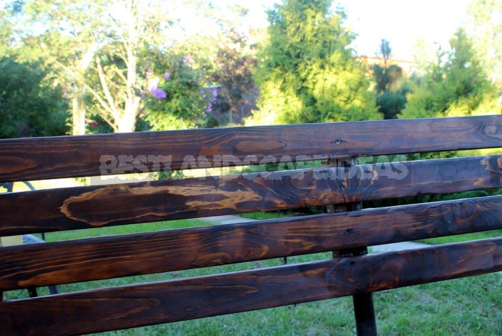 Restoration Of a Garden Bench With Your Own Hands