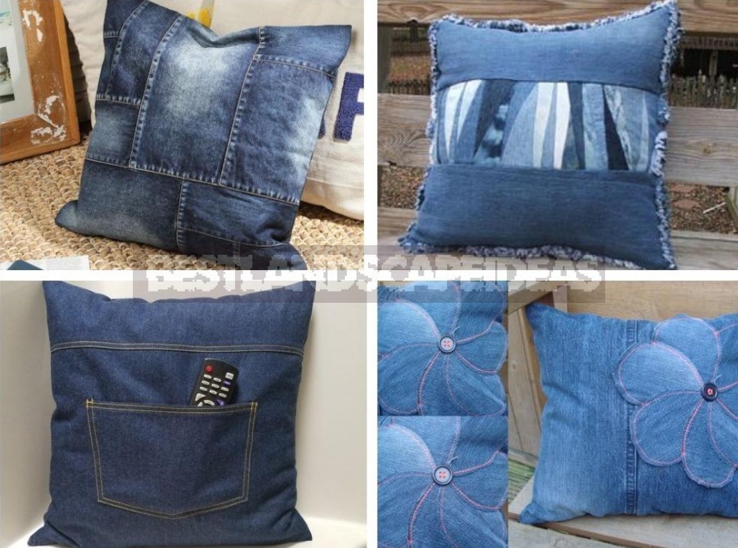 What To Sew From Old Jeans: Ideas For Needlewomen, Things With Their Own Hands (Part 1)