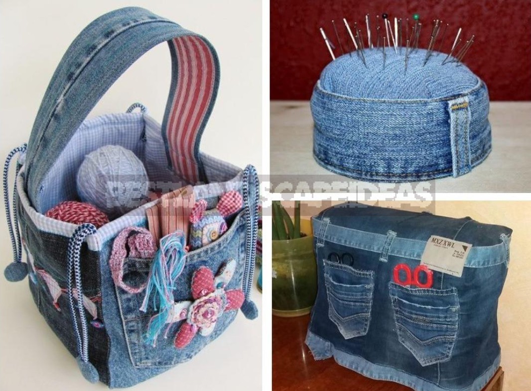 What To Sew From Old Jeans: Ideas For Needlewomen, Things With Their Own Hands (Part 1)