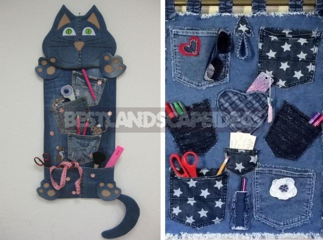 What To Sew From Old Jeans: Ideas For Needlewomen, Things With Their Own Hands (Part 1)