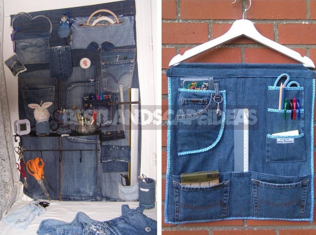 What To Sew From Old Jeans: Ideas For Needlewomen, Things With Their Own Hands (Part 1)