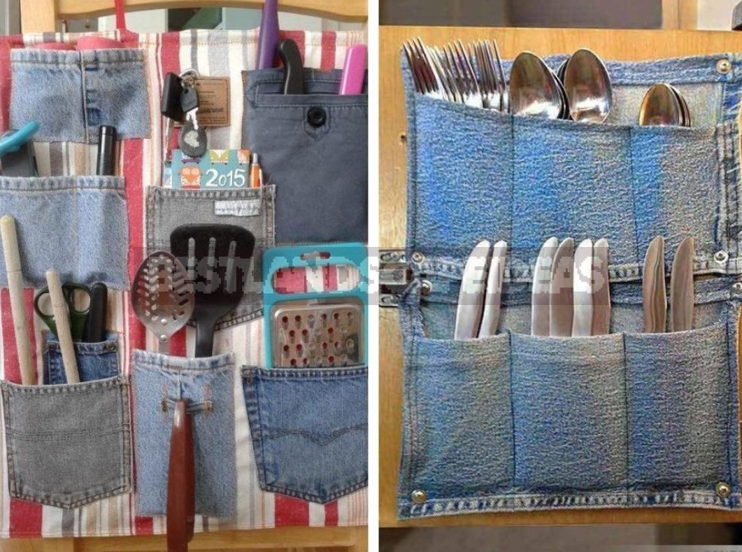 What To Sew From Old Jeans: Ideas For Needlewomen, Things With Their Own Hands (Part 1)