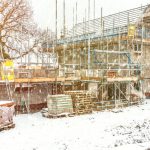 Winter Storage Of Construction Materials On The Site