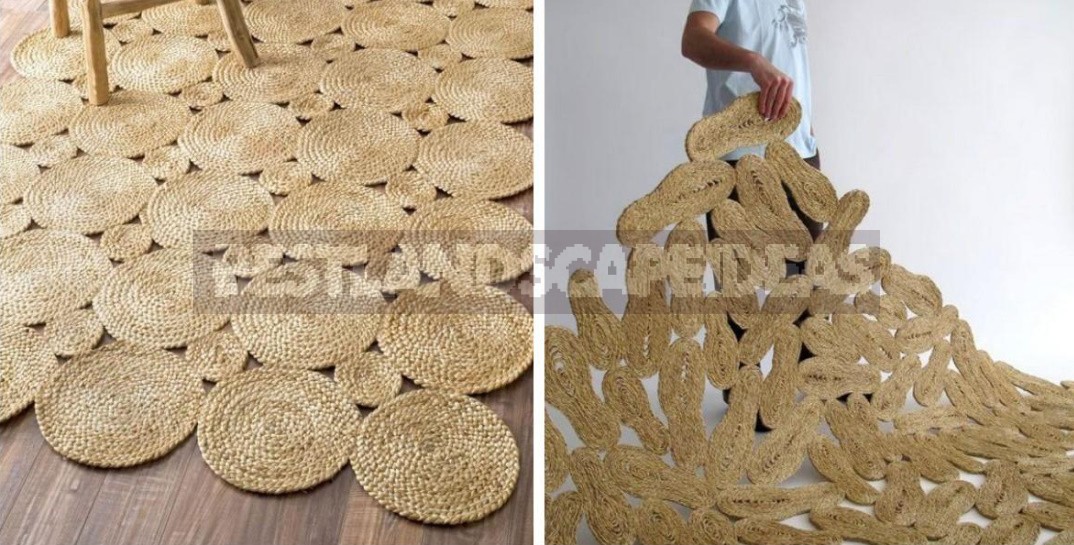 Cozy Rugs With Your Own Hands: We Knit, Embroider, Make From Improvised Materials
