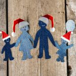 Christmas Crafts Made Of Denim With Your Own Hands