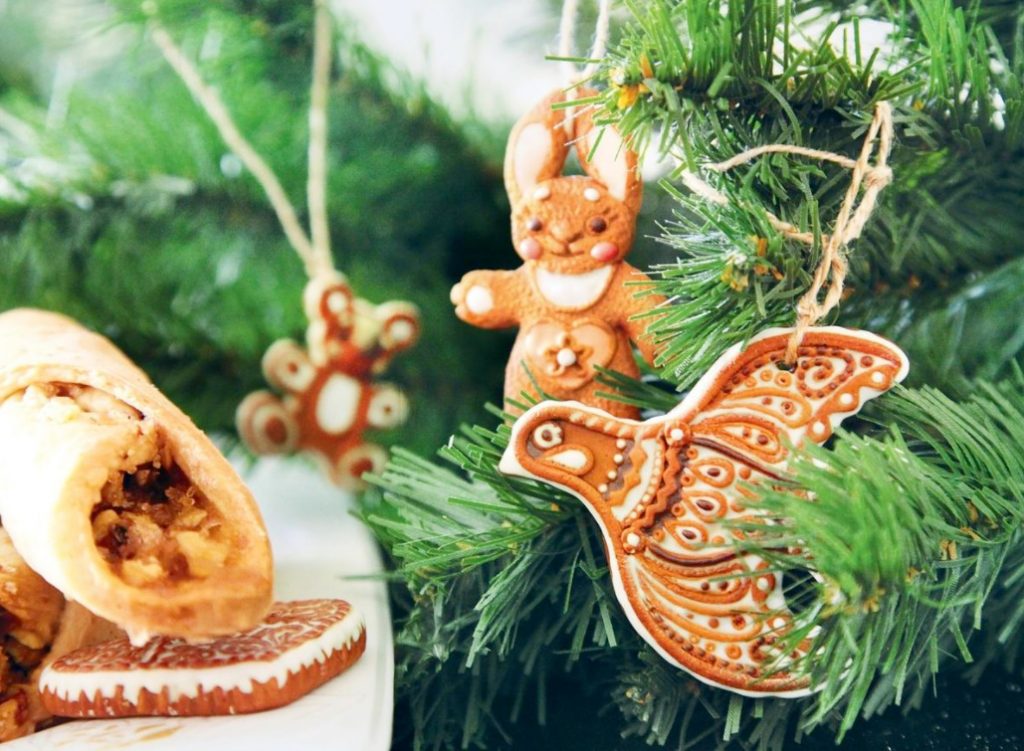 Christmas Decorations Made Of Polymer Clay: Gingerbread