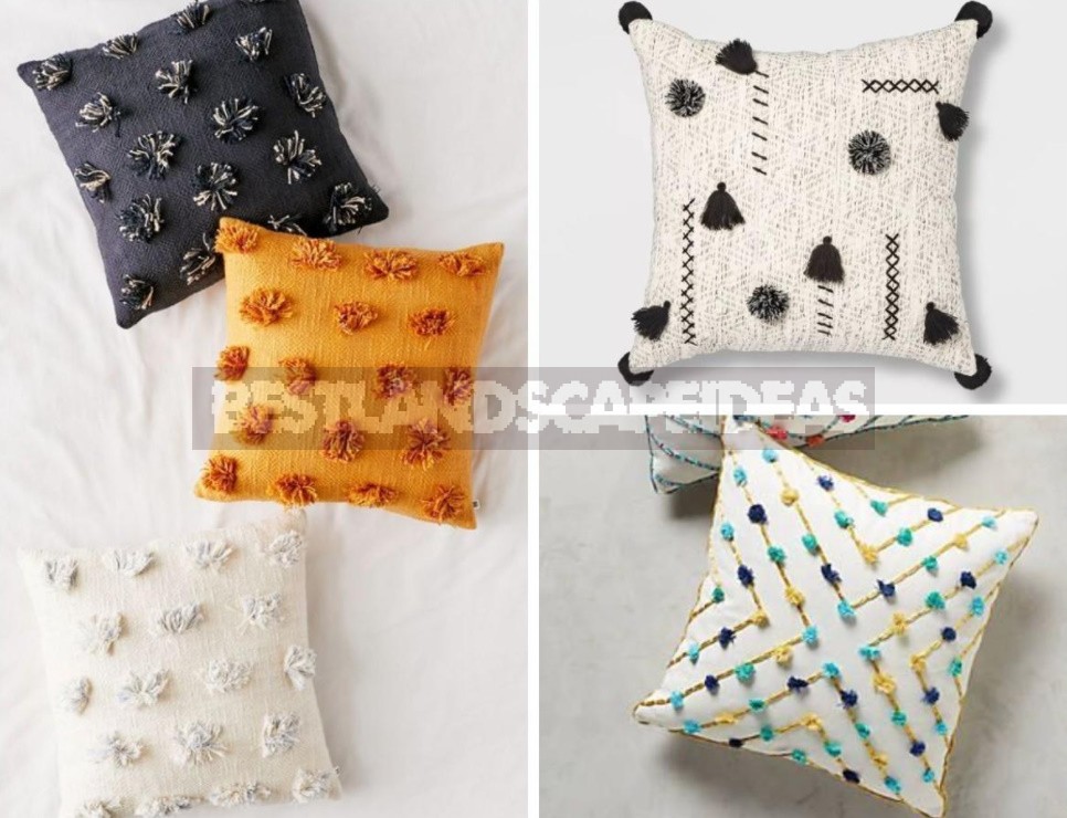 Decorative Pillows With Your Own Hands: Different Techniques, Photos