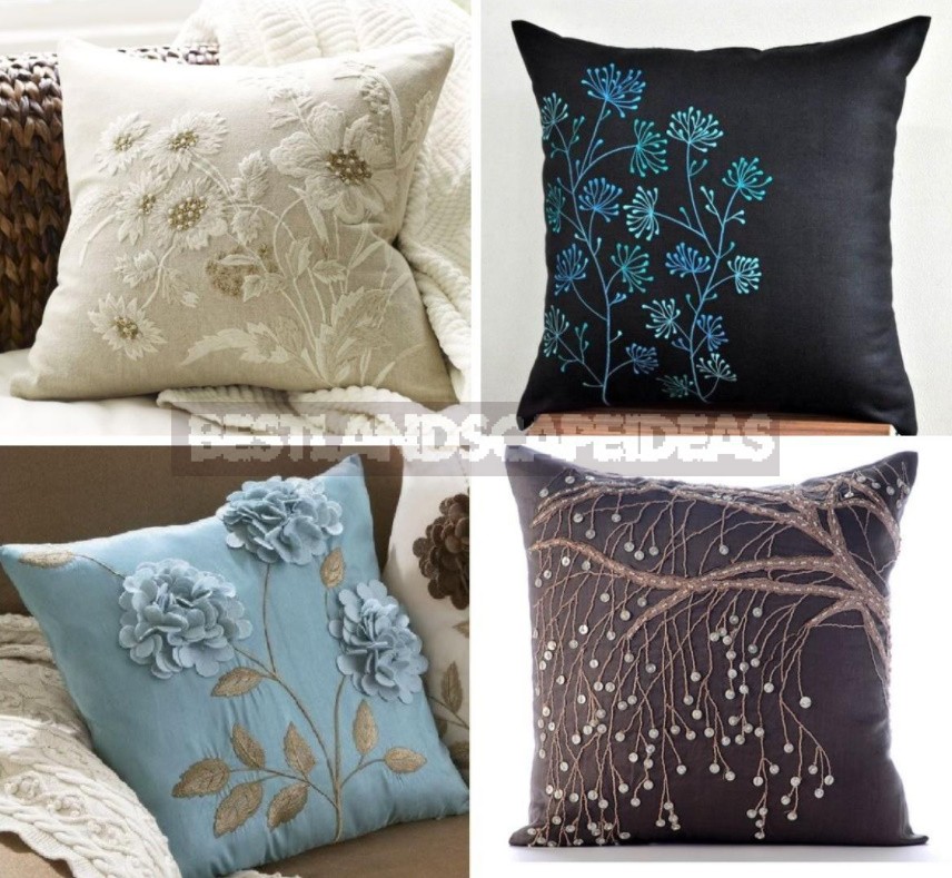 Decorative Pillows With Your Own Hands: Different Techniques, Photos