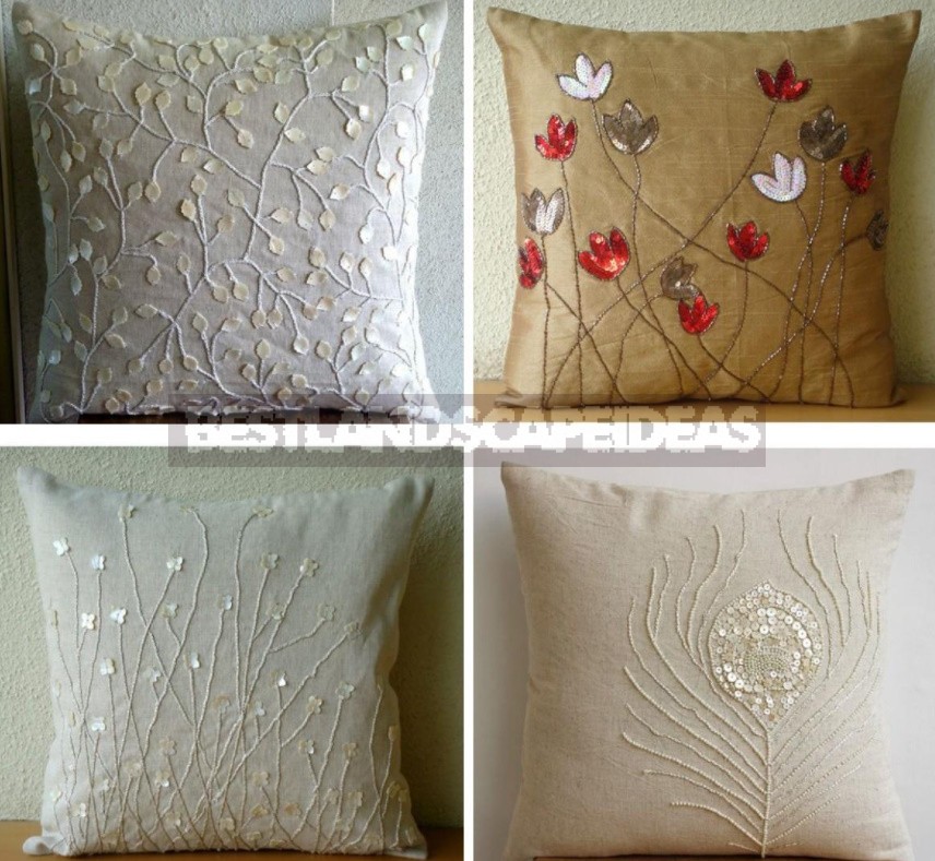 Decorative Pillows With Your Own Hands: Different Techniques, Photos