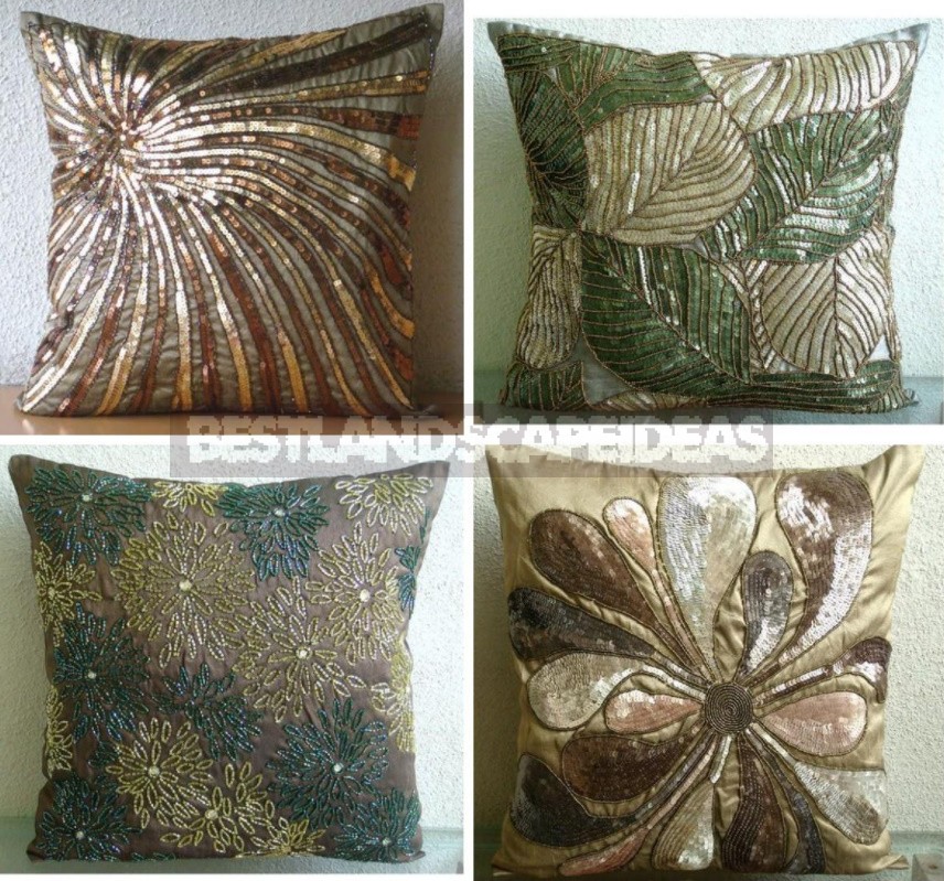 Decorative Pillows With Your Own Hands: Different Techniques, Photos