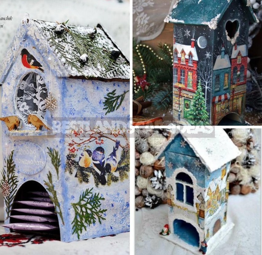 New Year's Decoupage: Ideas For Transforming Ordinary Objects