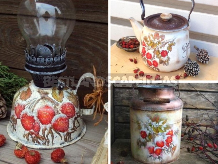 New Year's Decoupage: Ideas For Transforming Ordinary Objects