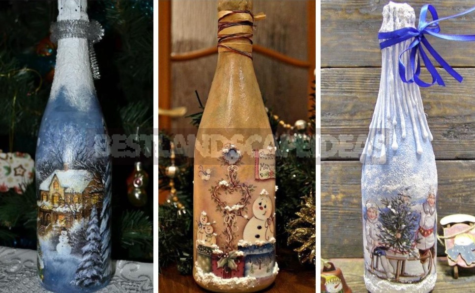 New Year's Decoupage: Ideas For Transforming Ordinary Objects