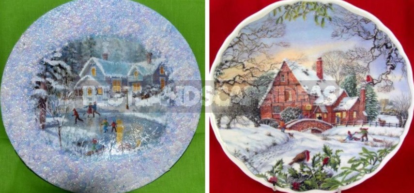 New Year's Decoupage: Ideas For Transforming Ordinary Objects