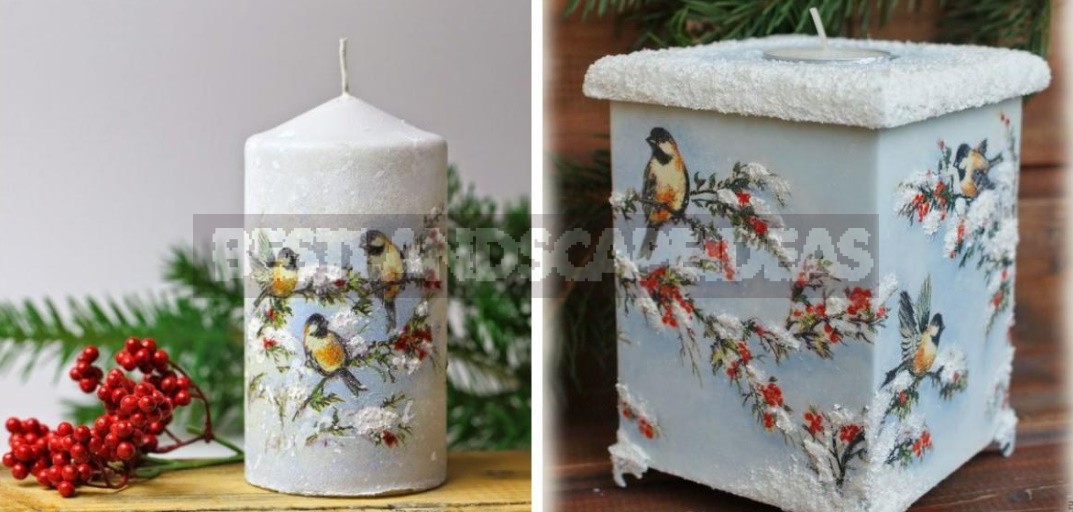 New Year's Decoupage: Ideas For Transforming Ordinary Objects