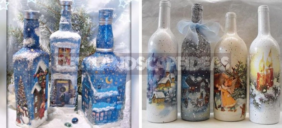 New Year's Decoupage: Ideas For Transforming Ordinary Objects
