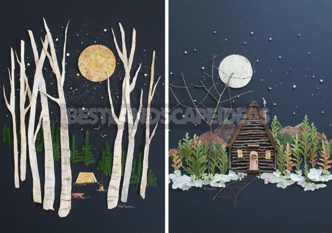 Paintings Made Of Natural Materials - It's Cool!