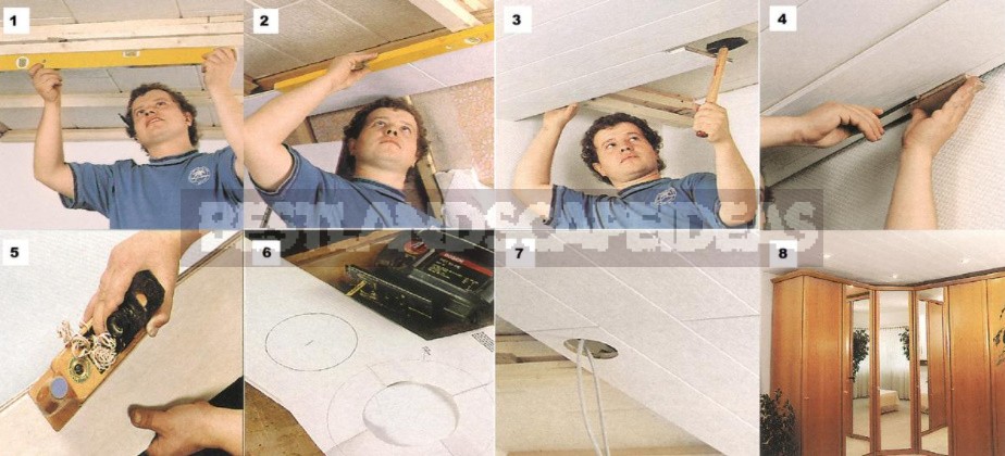 Wooden Ceiling In The Apartment And In The Country: How To Install It Yourself