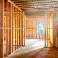 Interior Partition On a Wooden Frame