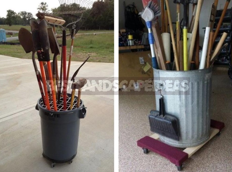 Where And How To Store Garden Tools More Conveniently: 10 Practical Ideas (Part 2)