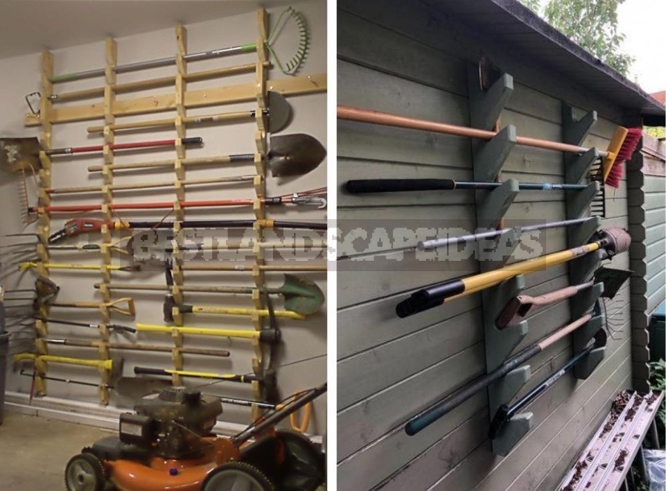Where And How To Store Garden Tools More Conveniently: 10 Practical Ideas (Part 2)