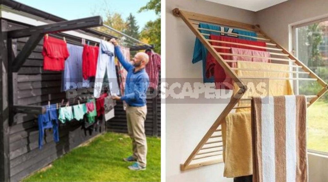 9 Practical Ideas for Clothes Dryers in a Country House
