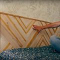 We Make a Headboard For The Bed From Scraps Of Boards