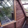 Window Made Of a Blank For a Door Frame