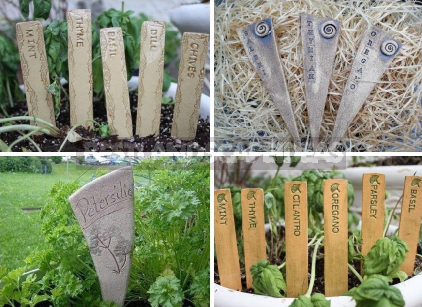 Beauty In Small Things: Ideas Of Original Garden Markers With Your Own Hands (Part 2)