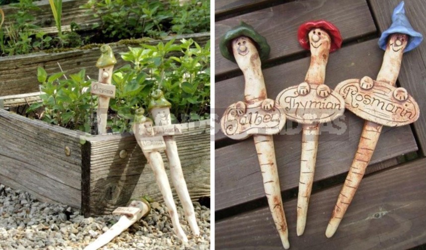 Beauty In Small Things: Ideas Of Original Garden Markers With Your Own Hands (Part 2)