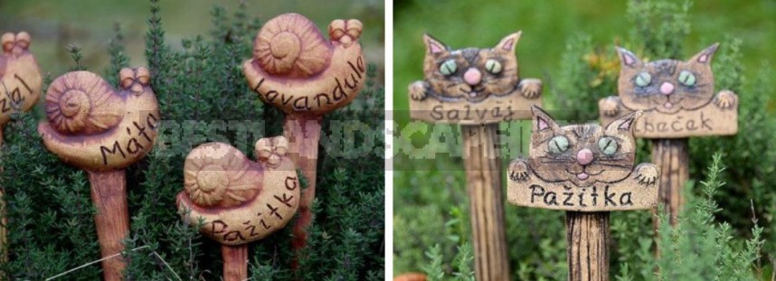 Beauty In Small Things: Ideas Of Original Garden Markers With Your Own Hands (Part 2)