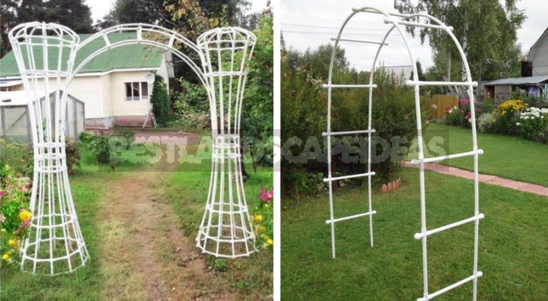 What You Can Make From PVC Pipes With Your Own Hands: 20 Ideas For Giving (Part 1)