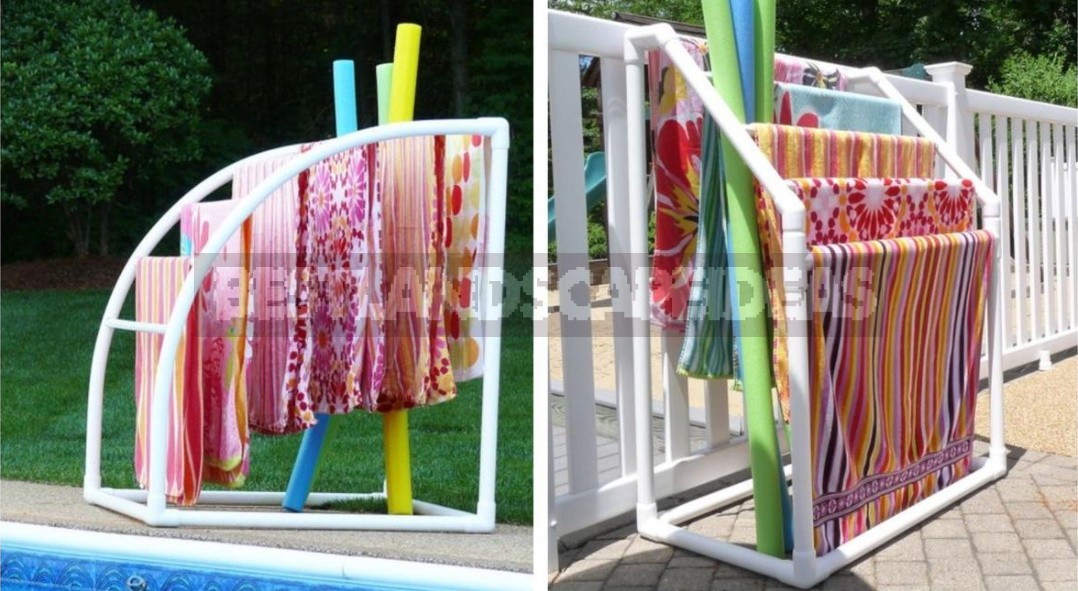 What You Can Make From PVC Pipes With Your Own Hands: 20 Ideas For Giving (Part 1)