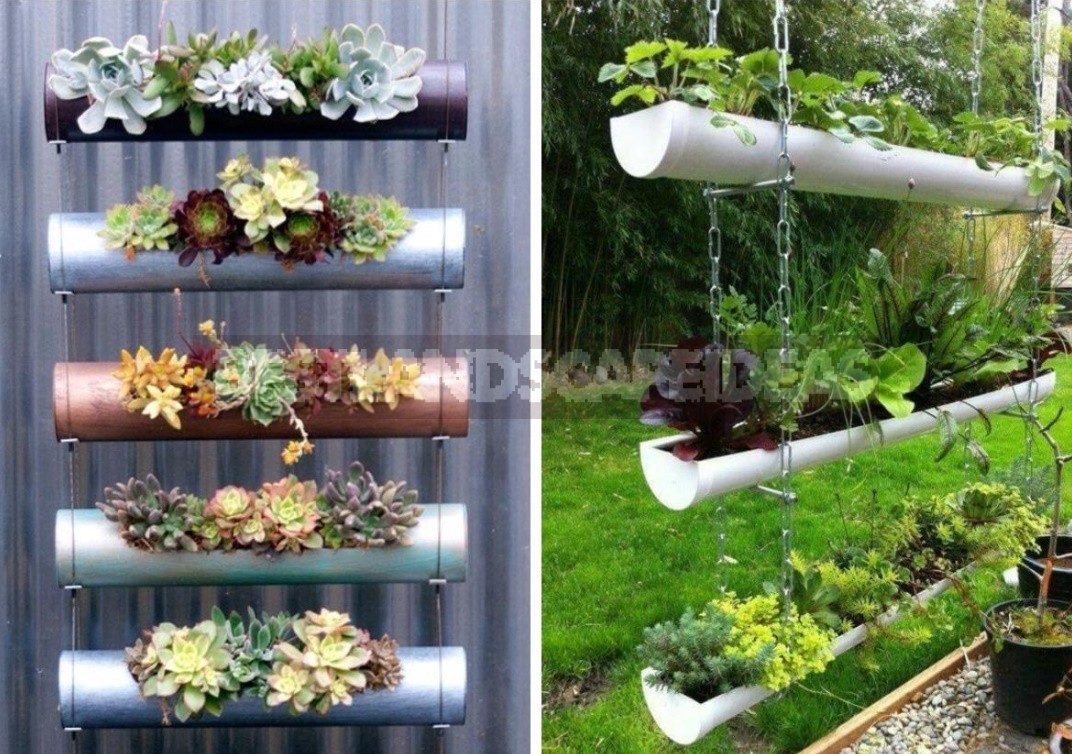 Spectacular Hanging Planters Made Of Improvised Materials