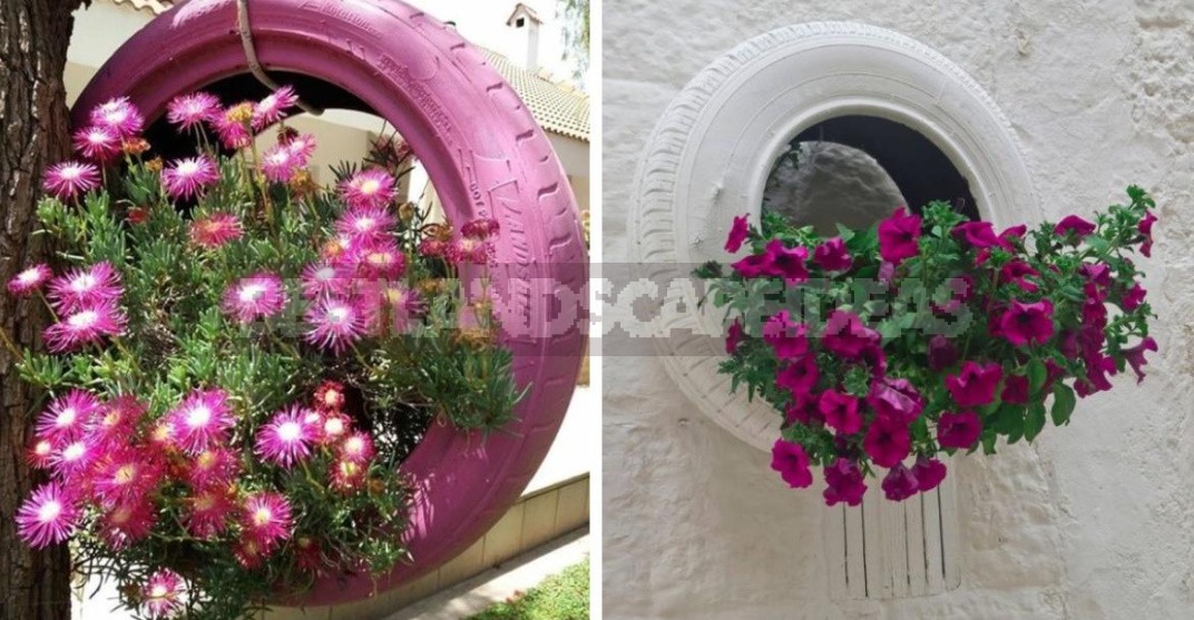 Spectacular Hanging Planters Made Of Improvised Materials