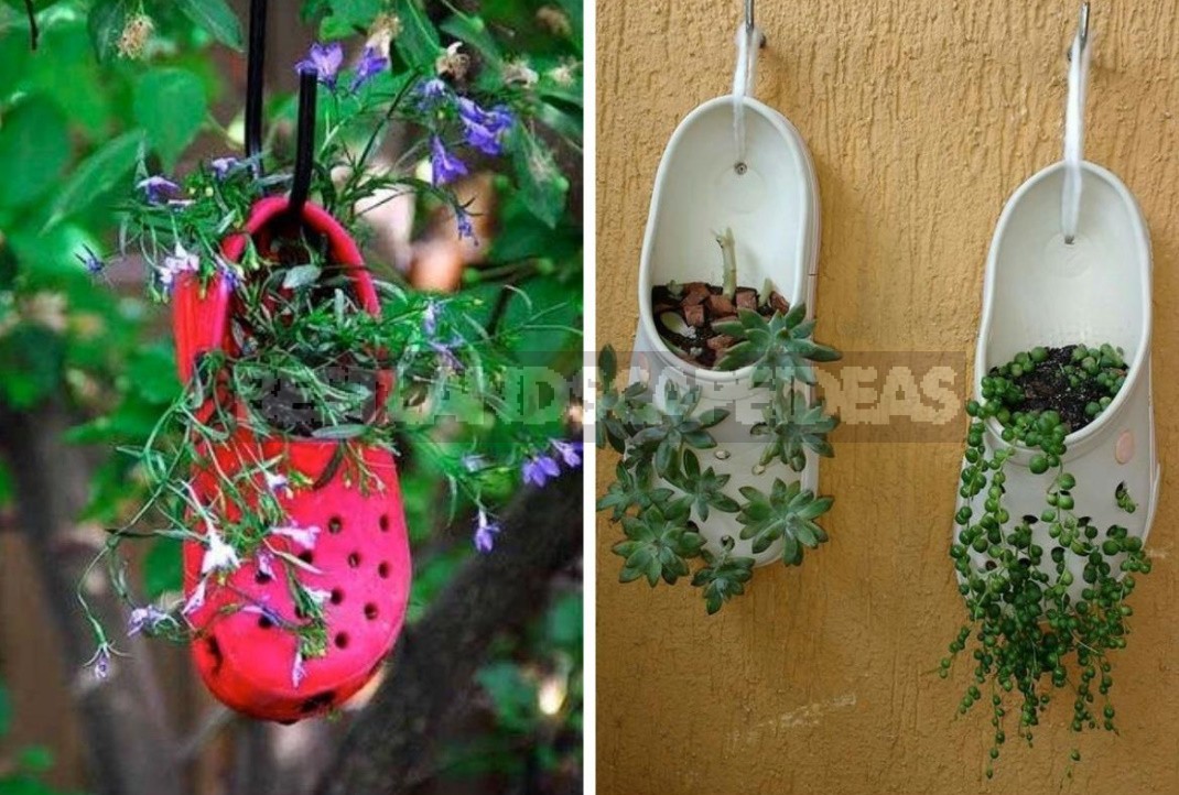 Spectacular Hanging Planters Made Of Improvised Materials