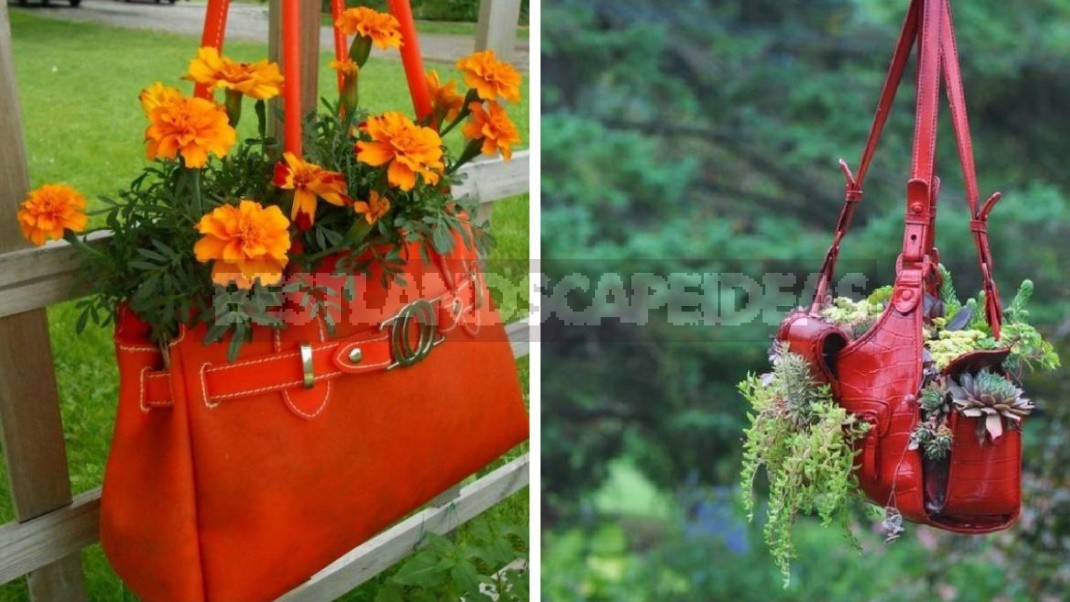 Spectacular Hanging Planters Made Of Improvised Materials