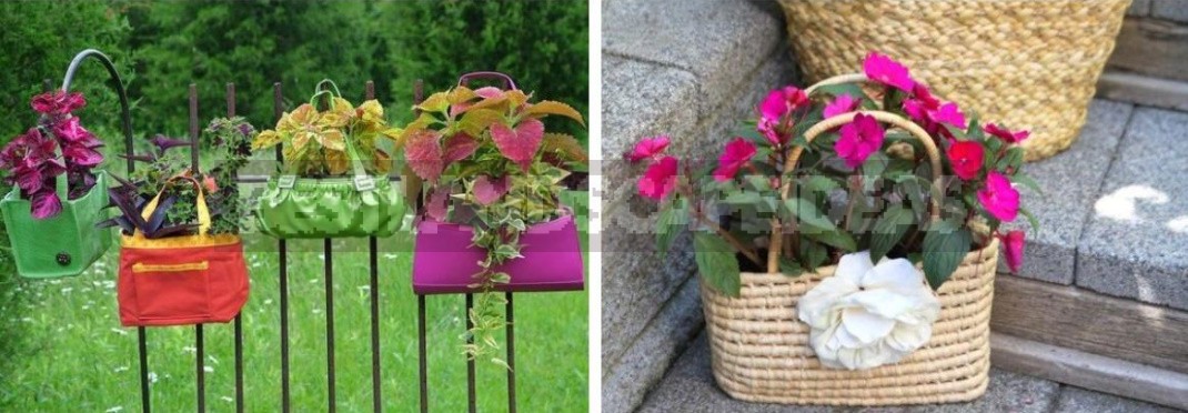 Spectacular Hanging Planters Made Of Improvised Materials